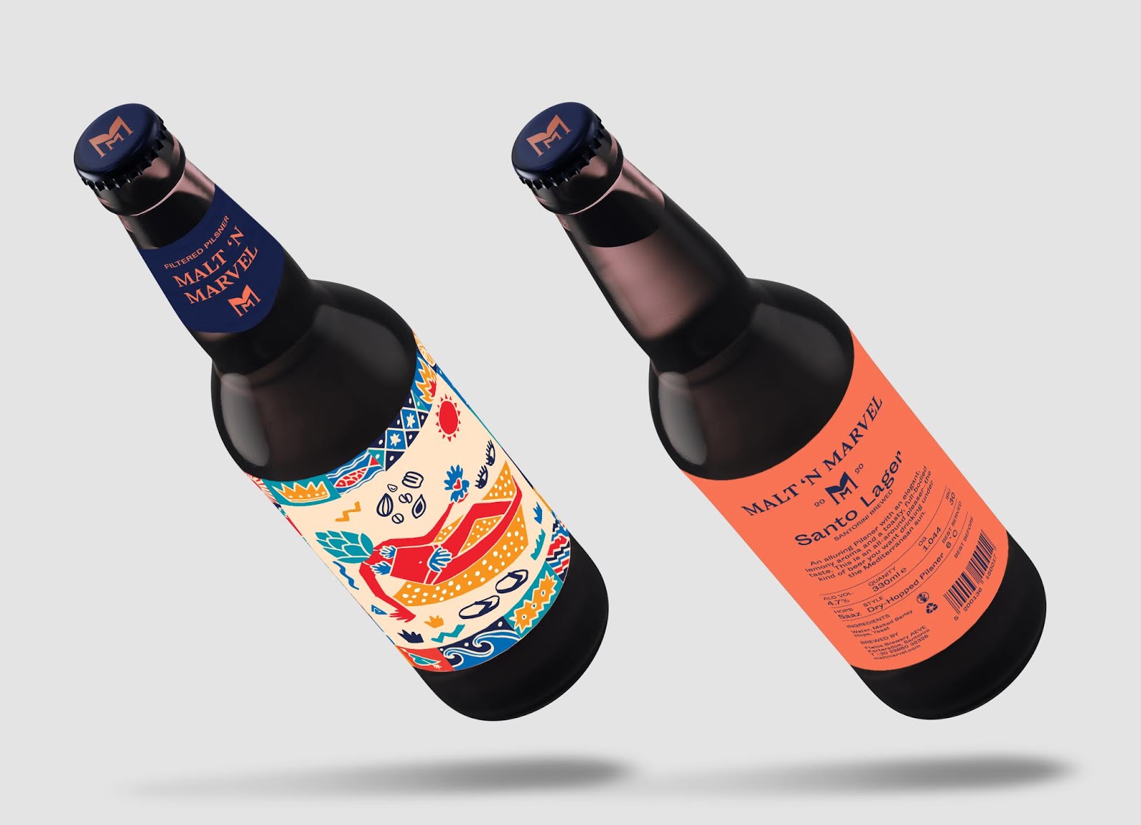 插畫(huà)形式啤酒包裝設(shè)計(jì)(圖7) 插畫(huà)形式啤酒包裝設(shè)計(jì)(圖7)