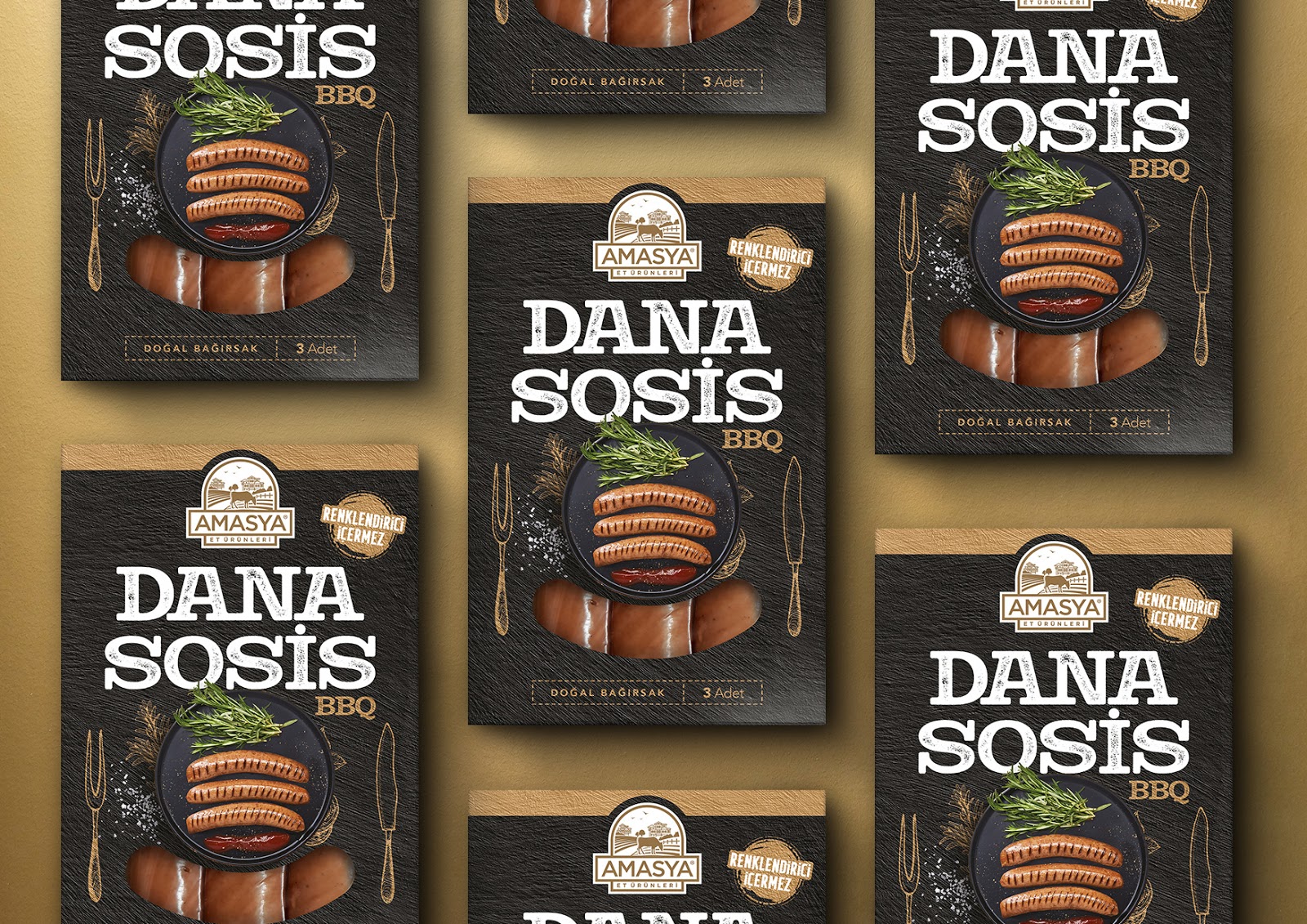 香腸包裝設(shè)計(jì)(圖2) 香腸包裝設(shè)計(jì)(圖2)