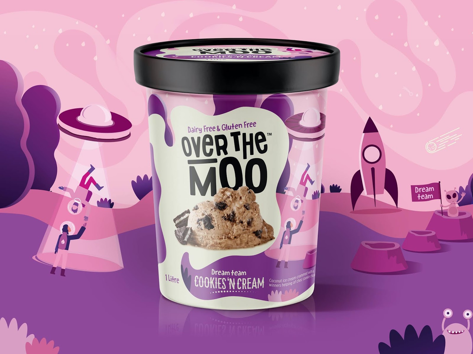 無糖無脂冰淇淋包裝設(shè)計(jì)(圖2)