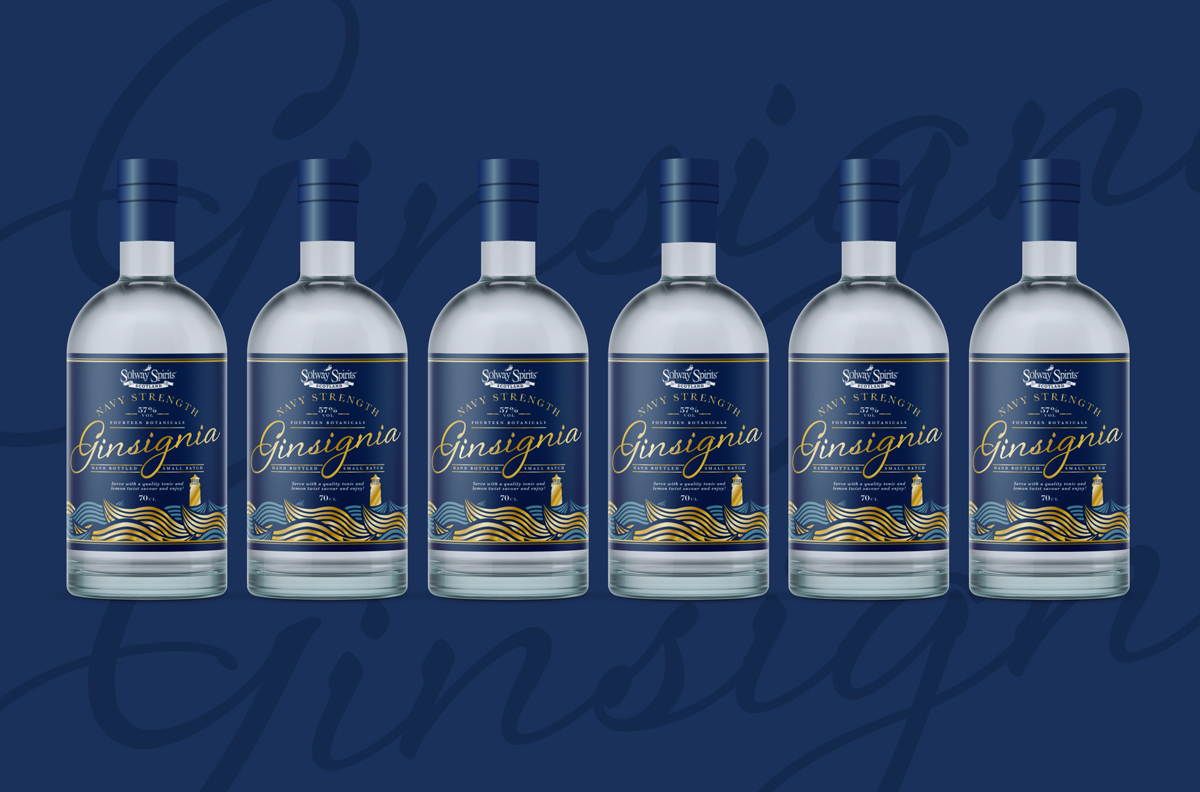 酒包裝設(shè)計(jì)看到水中的風(fēng)景(圖1)