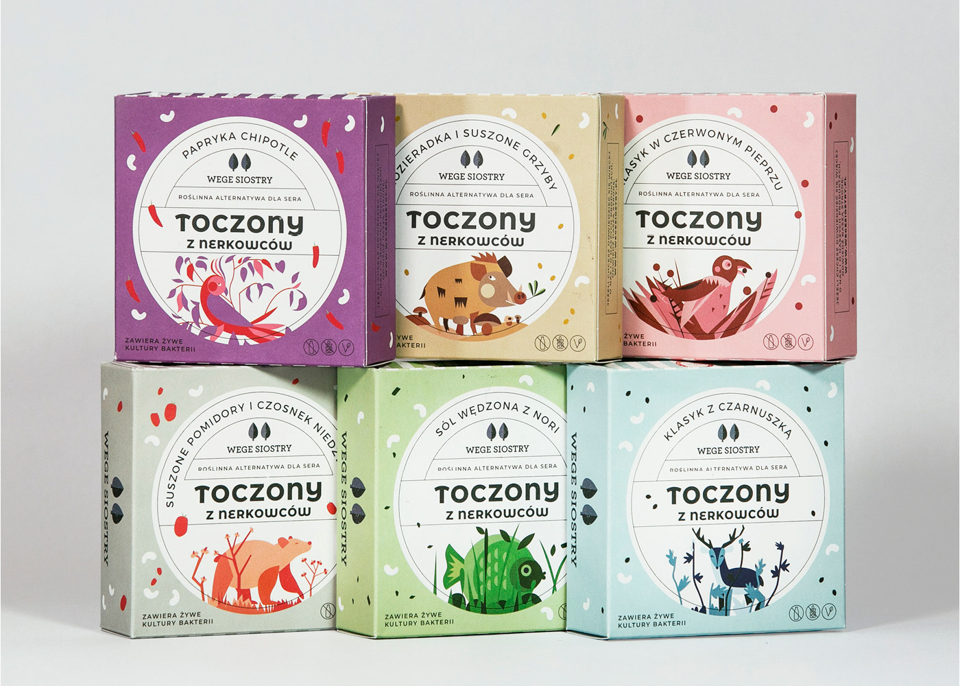 素食品牌包裝設(shè)計(jì)清新友愛(圖7)