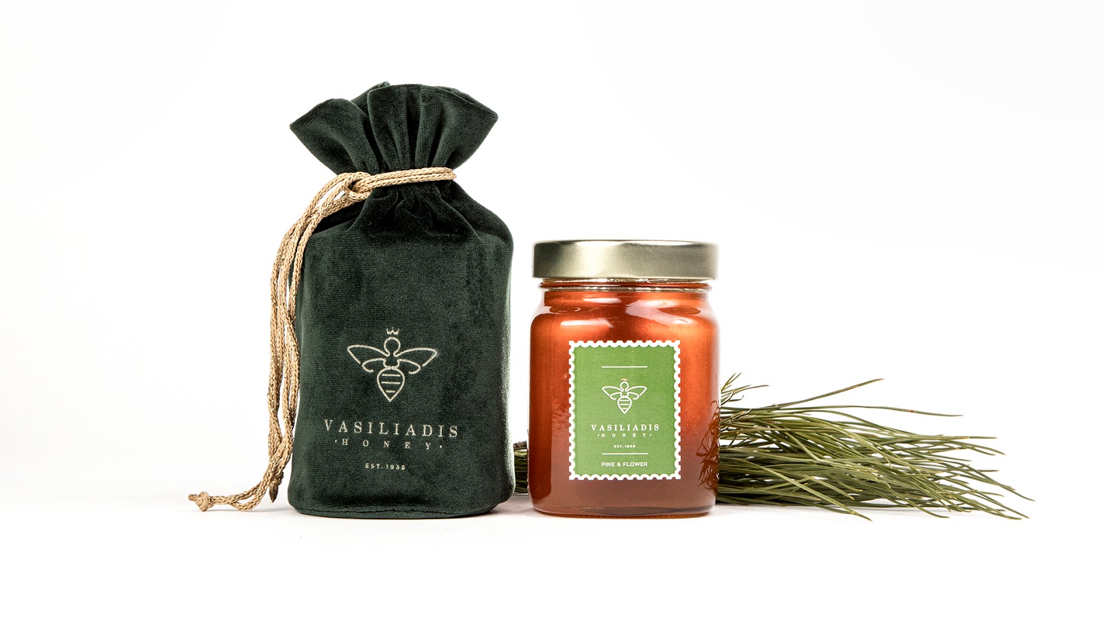 蜂蜜包裝設(shè)計簡約清新(圖2)