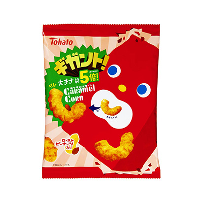 焦糖玉米零食包裝設計(圖1)