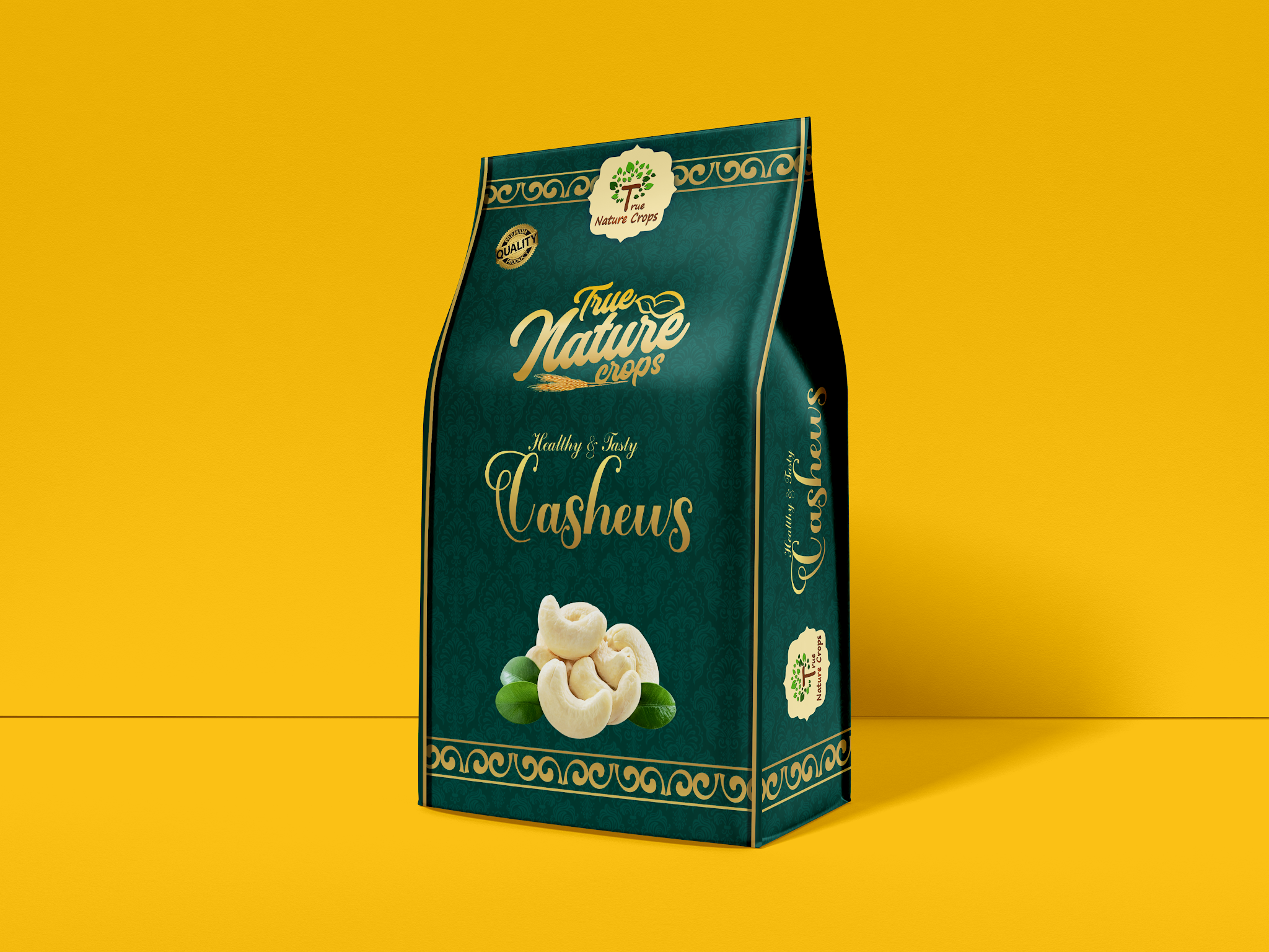 高端的堅(jiān)果包裝袋設(shè)計(jì)(圖2)