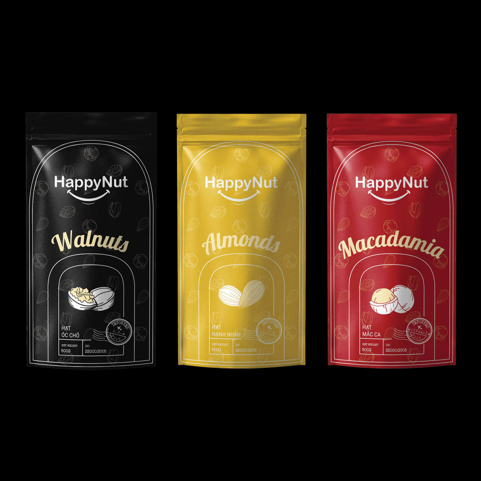 堅(jiān)果食品包裝袋該怎么設(shè)計(jì)(圖5) 堅(jiān)果食品包裝袋該怎么設(shè)計(jì)(圖5)