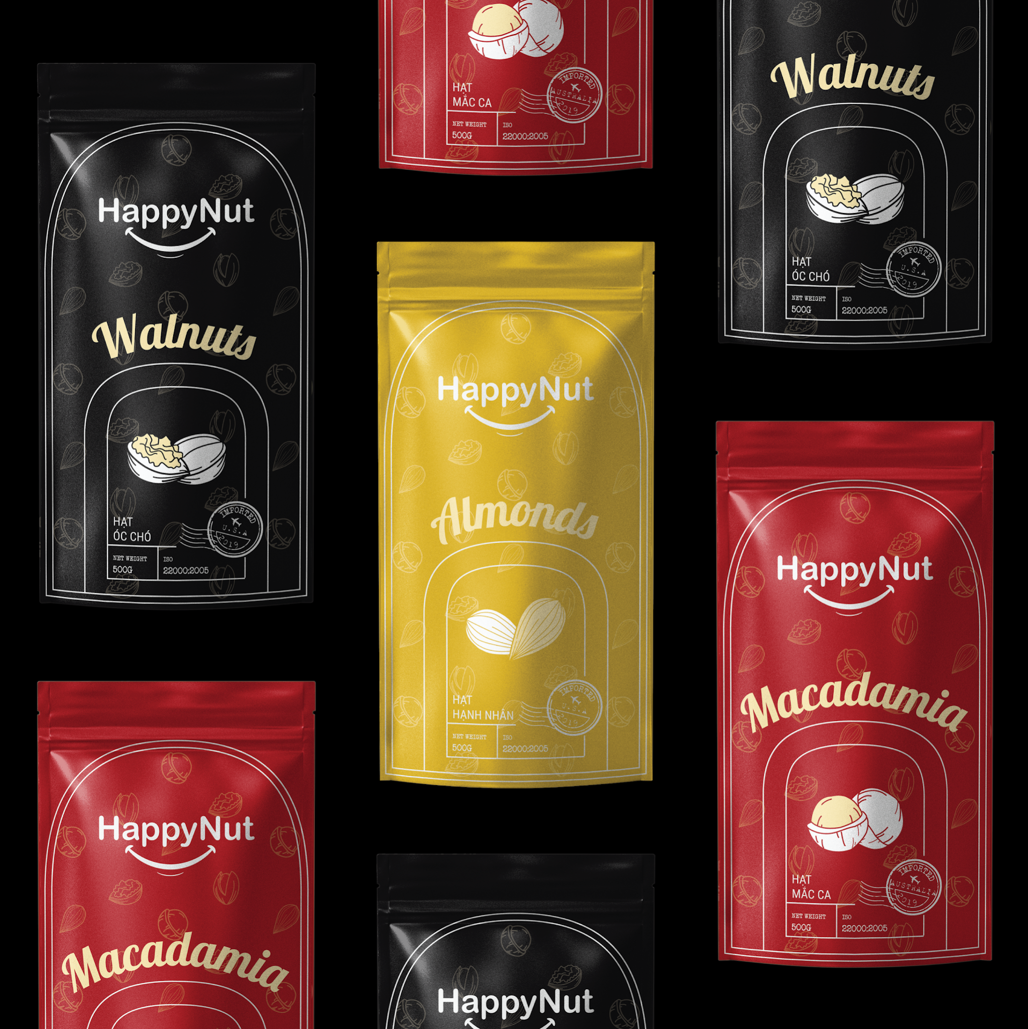 堅(jiān)果食品包裝袋該怎么設(shè)計(jì)(圖7) 堅(jiān)果食品包裝袋該怎么設(shè)計(jì)(圖7)