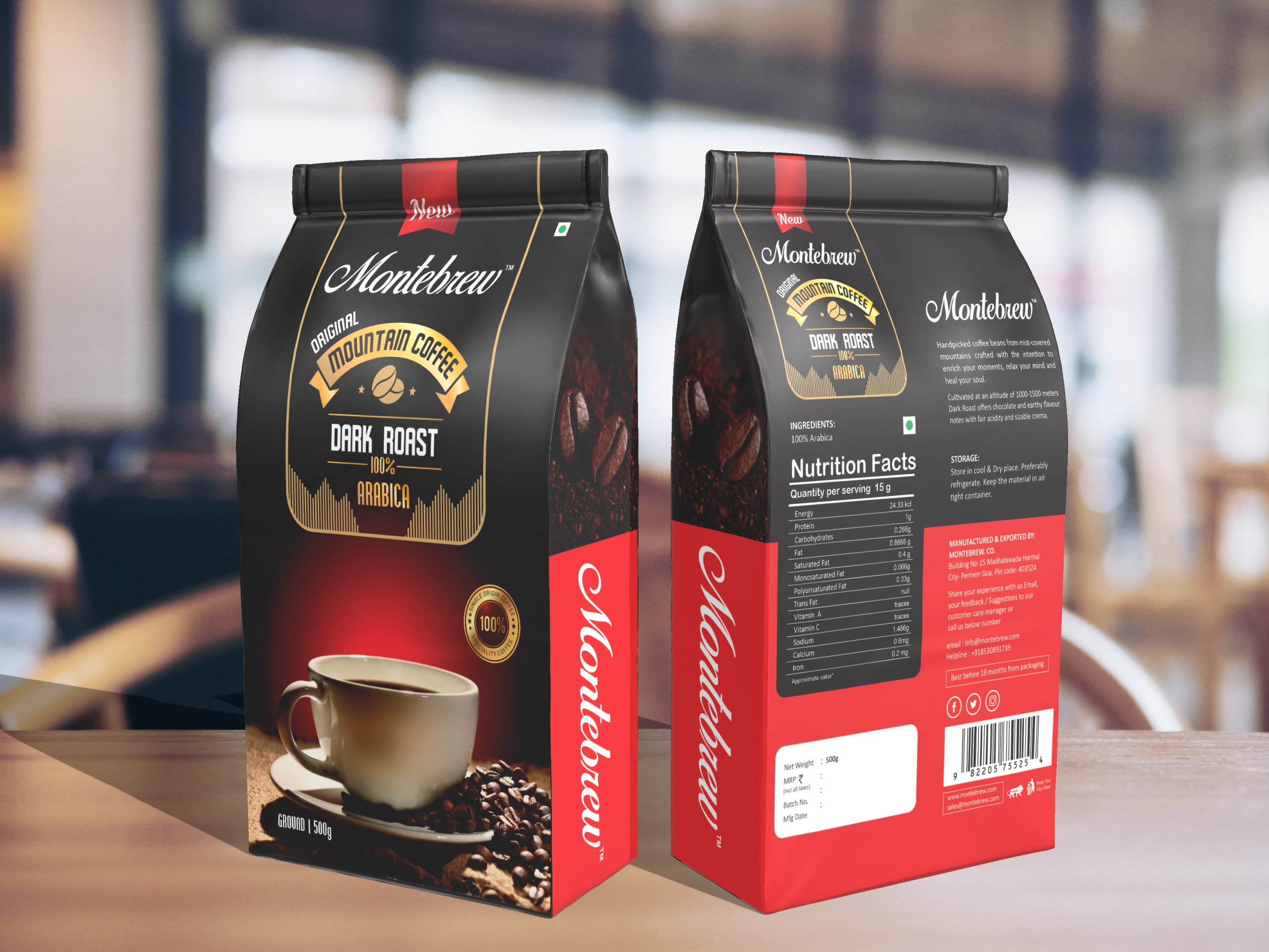 速溶咖啡包裝這樣設(shè)計(jì)很有高級(jí)感(圖4)