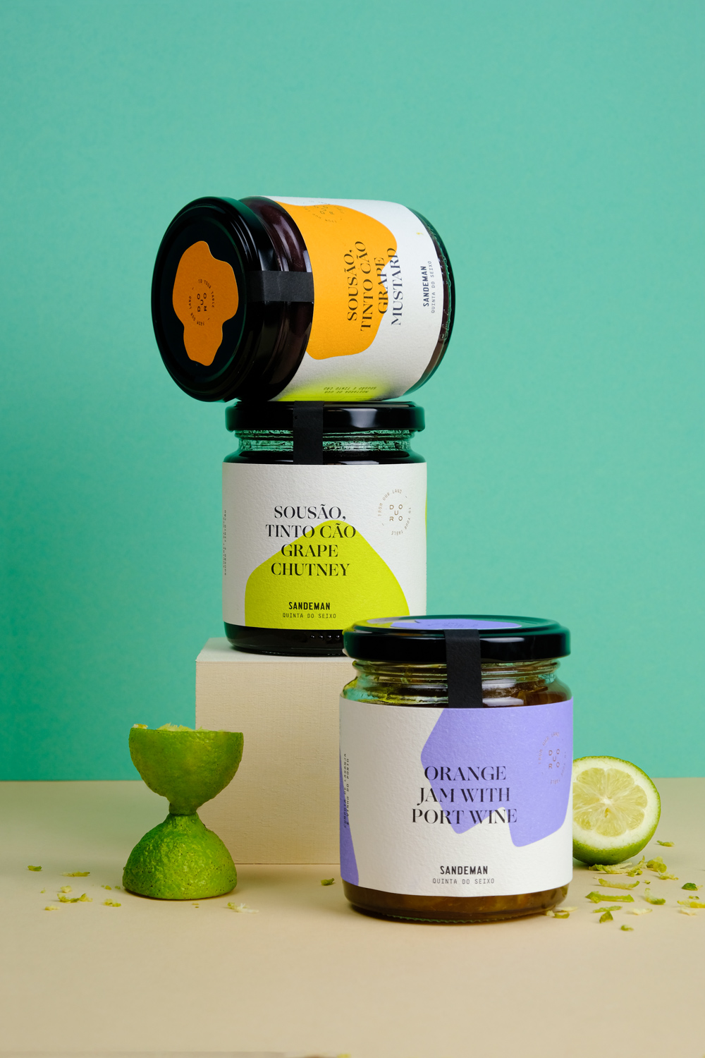 色彩鮮艷的風(fēng)味果醬包裝設(shè)計欣賞(圖3)