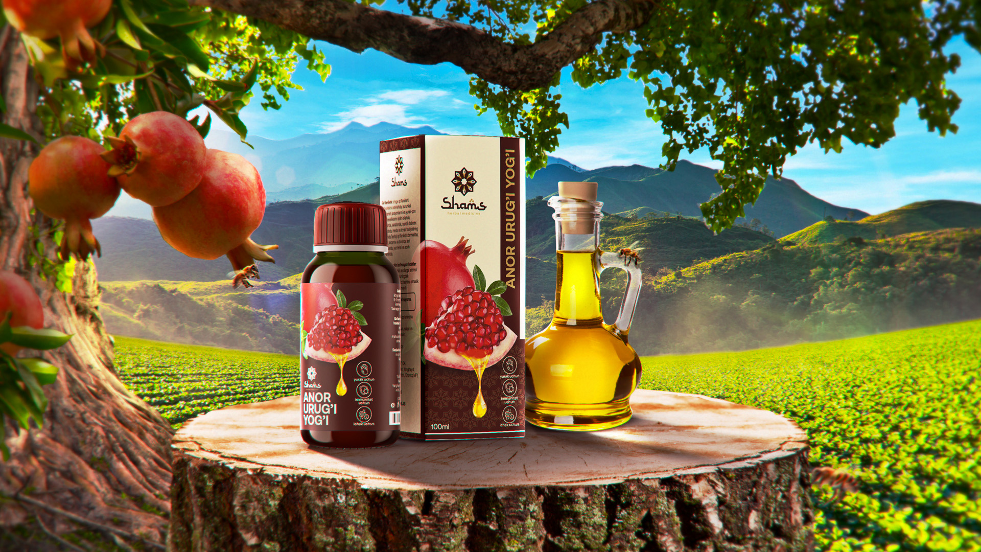 天然草本油獨特創(chuàng)意包裝設(shè)計(圖2)