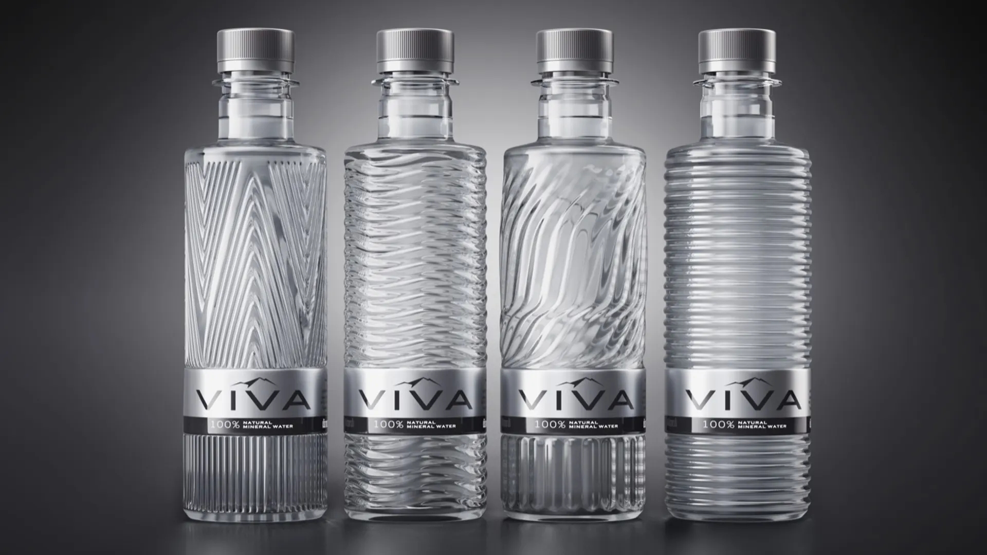 Viva礦泉水包裝設(shè)計(jì)欣賞(圖1)
