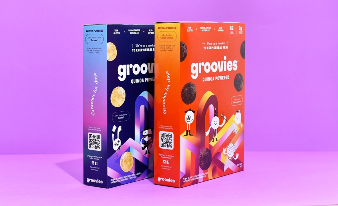 可愛(ài)的插圖在麥片包裝上這樣設(shè)計(jì)很有趣(圖14)