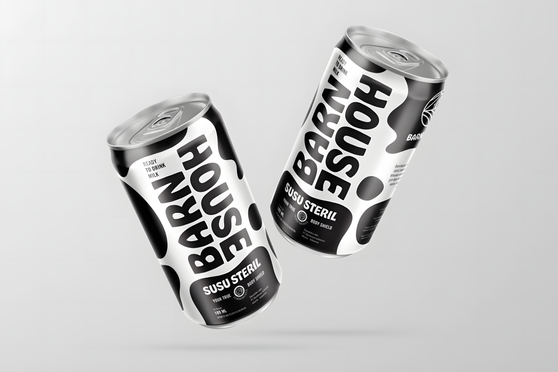 Barnhouse牛奶品牌和包裝設(shè)計(jì)(圖2)