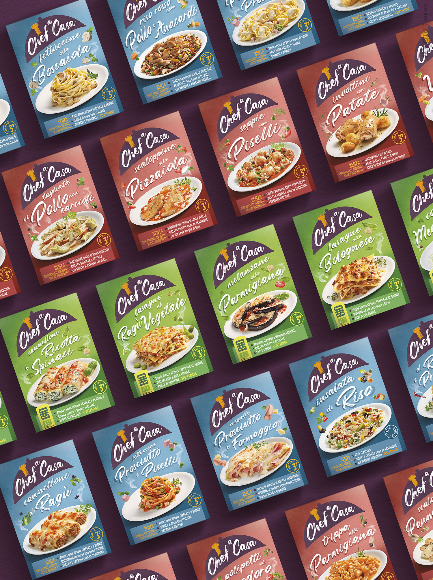 CHEF A CASA食品包裝設(shè)計(jì)參考(圖1)