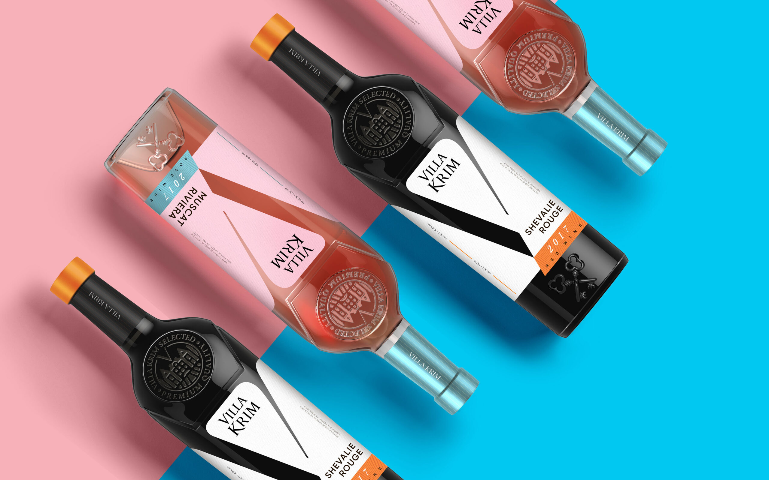 Villa Krim葡萄酒包裝設計(圖6)