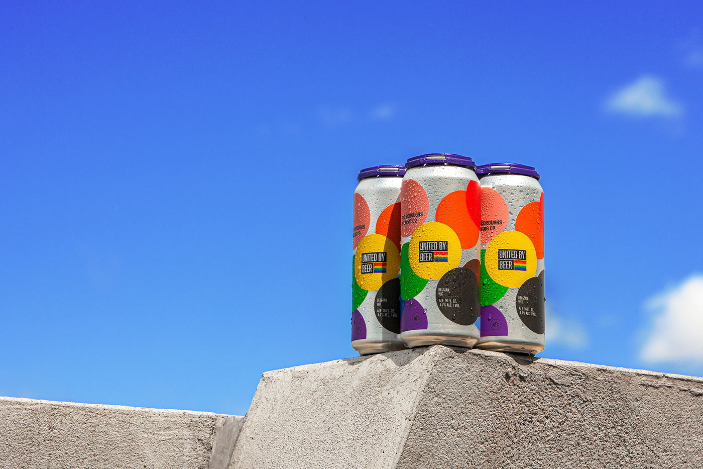 啤酒包裝這樣設(shè)計(jì)超大五彩紙屑充滿了自豪感(圖2)