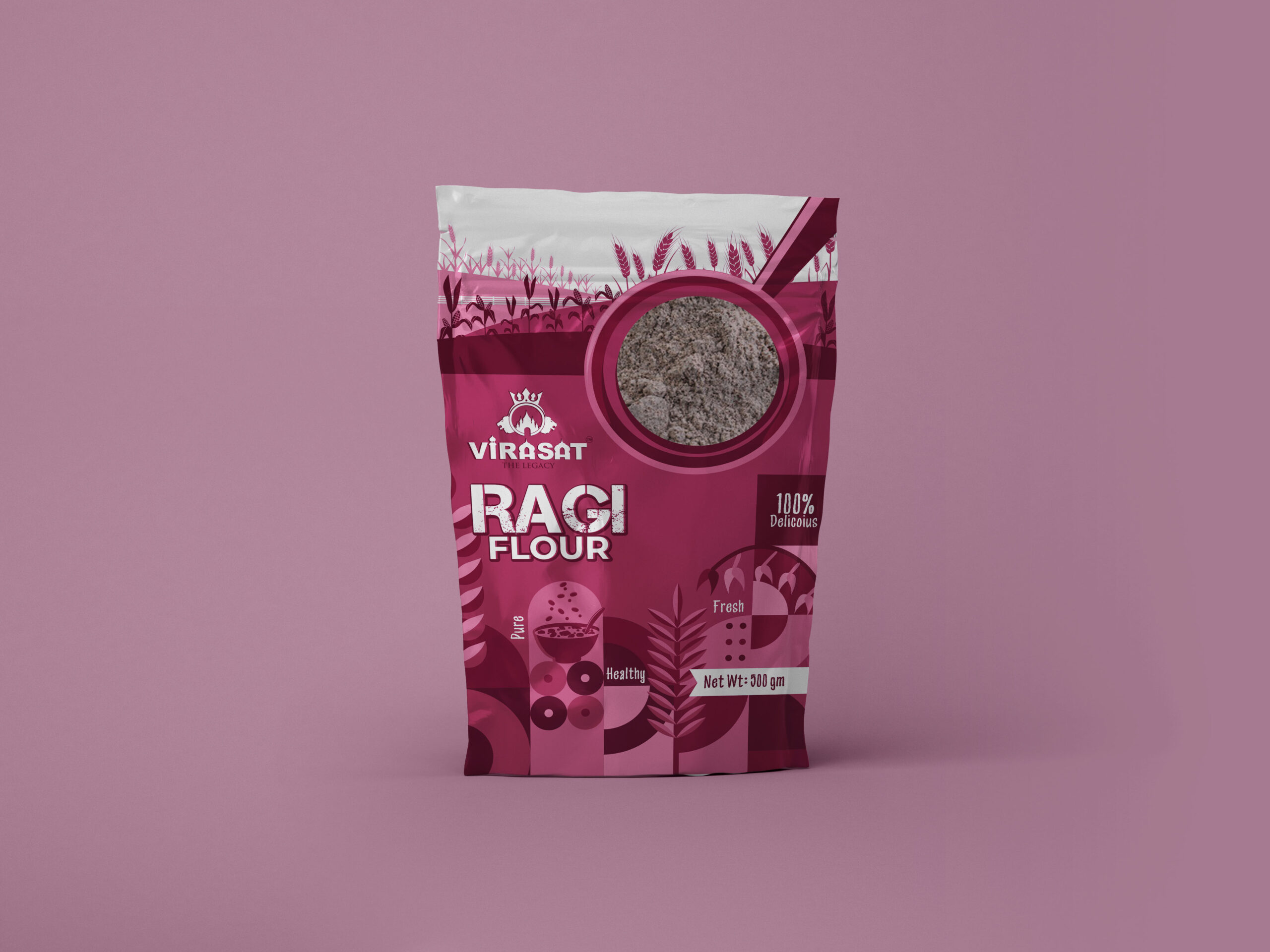 簡單獨特的優(yōu)質面粉袋包裝這樣設計(圖4)