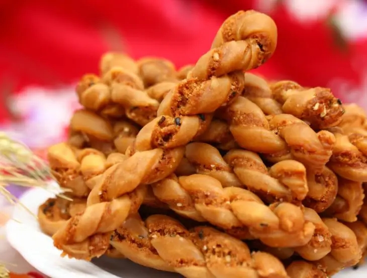 地方特產(chǎn)天津麻花小吃食品包裝這樣設(shè)計(圖1)