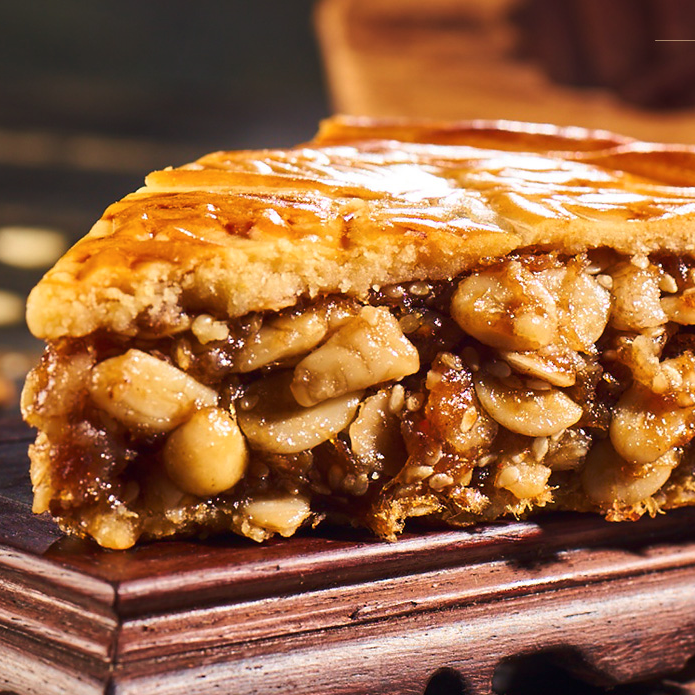 金九月餅 吳川 五仁金腿大月餅 500g包裝禮盒產品包裝創(chuàng)意設計欣賞(圖5)