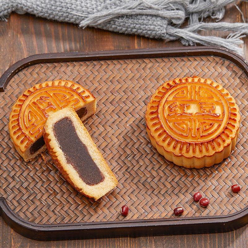 quanjude 全聚德 合家歡京式月餅禮盒 9餅7味 700g包裝禮盒產(chǎn)品包裝創(chuàng)意設計欣賞(圖5)