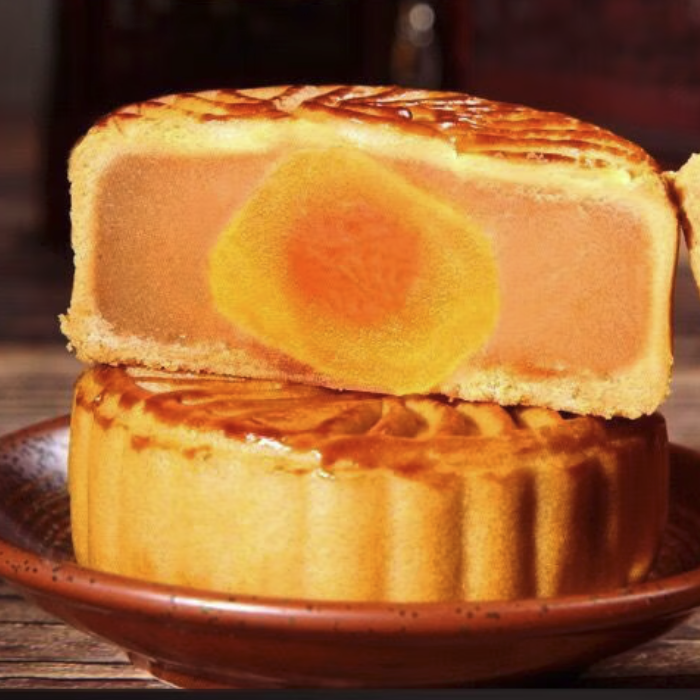 酥園康 廣式月餅 蓮蓉蛋黃味 26g*20袋包裝禮盒產(chǎn)品包裝創(chuàng)意設(shè)計(jì)欣賞(圖5)