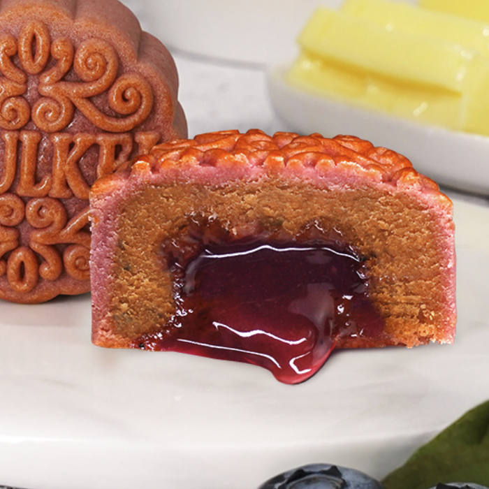 葡記 四味流心月餅 8餅4味 400g包裝禮盒產品包裝創(chuàng)意設計欣賞(圖4)