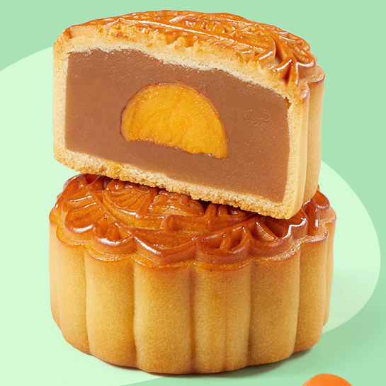 廣州酒家 輕怡雙式蛋黃廣式月餅 6餅2味 540g 禮盒裝包裝禮盒產(chǎn)品包裝創(chuàng)意設(shè)計(jì)欣賞(圖2)