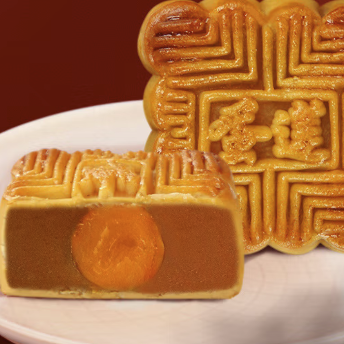 杏花樓 金祺月 廣式月餅 8餅4味 640g 禮盒裝包裝禮盒產(chǎn)品包裝創(chuàng)意設(shè)計(jì)欣賞(圖3)