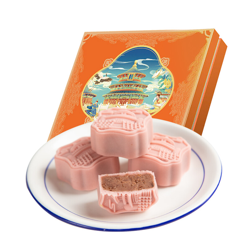 TIANTAN 祈福天壇 天壇臻禮 京式月餅 9餅9味 540g 禮盒裝包裝禮盒產品包裝創(chuàng)意設計欣賞(圖1)