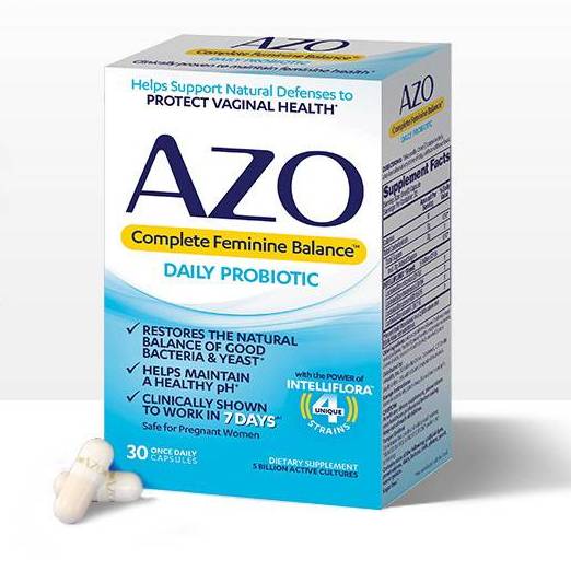 AZO 女性平衡益生菌 30粒保健產(chǎn)品包裝創(chuàng)意設(shè)計(jì)欣賞(圖3)