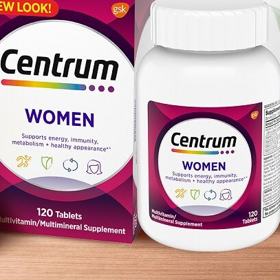 Centrum 善存 女士多維片 120粒保健產(chǎn)品包裝創(chuàng)意設(shè)計欣賞(圖5)