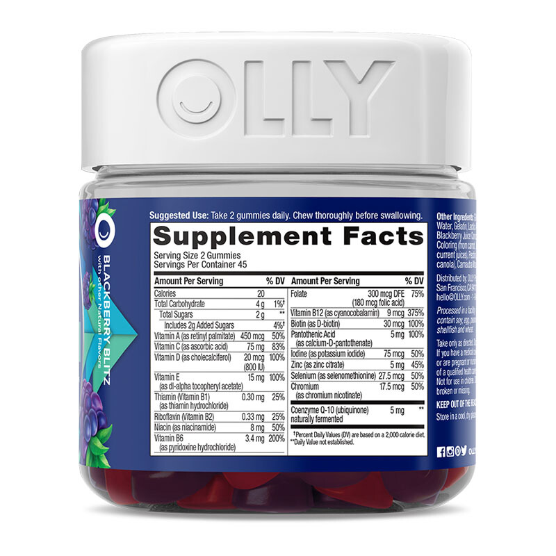 OLLY 男士復合維生素Q10 90粒保健產(chǎn)品包裝創(chuàng)意設計欣賞(圖4)