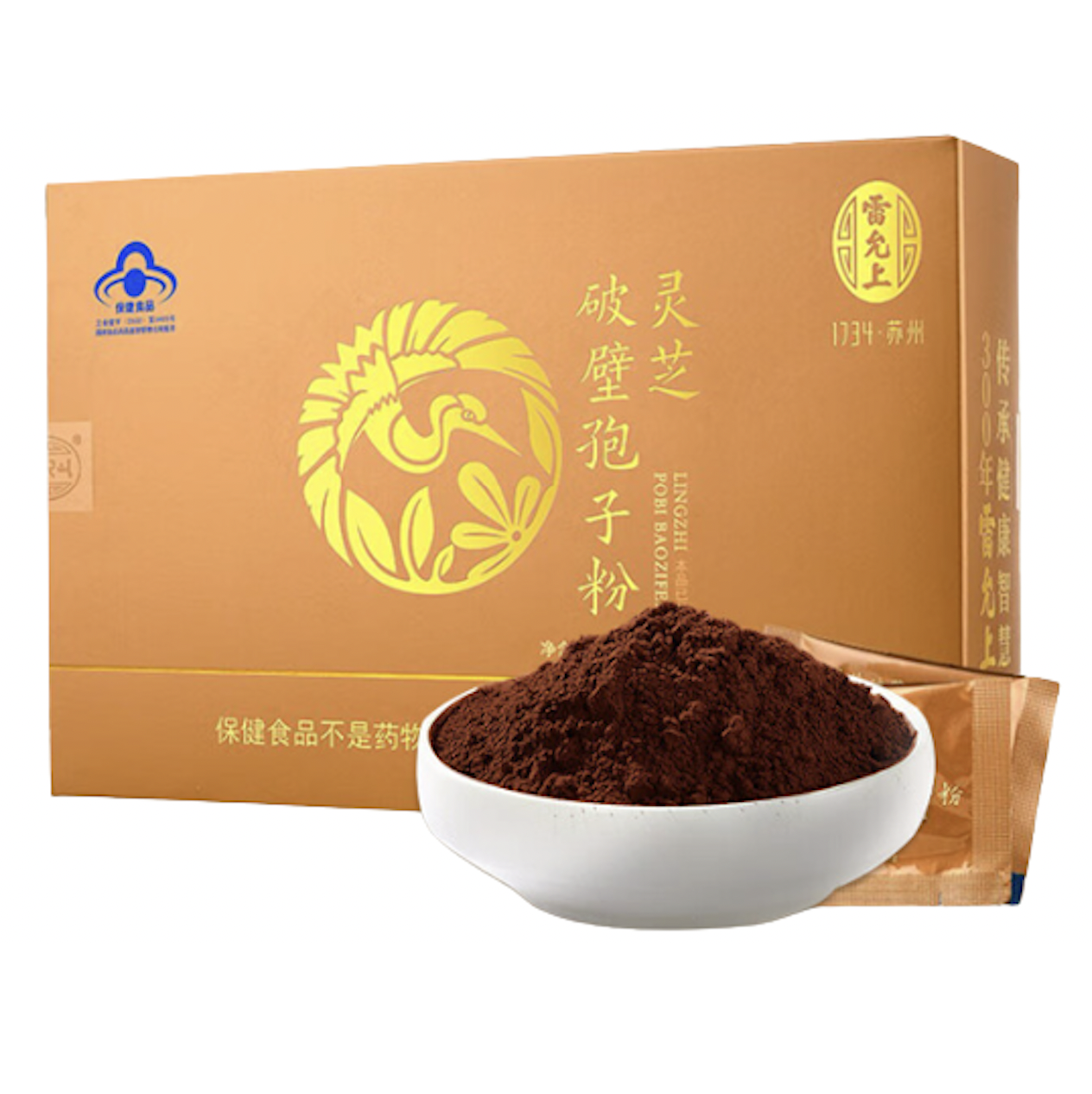 雷允上 破壁靈芝孢子粉保健產(chǎn)品包裝創(chuàng)意設(shè)計(jì)欣賞(圖3)