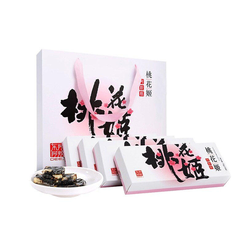 DEEJ 東阿阿膠 桃花膠 阿膠糕保健產(chǎn)品包裝創(chuàng)意設計欣賞(圖2)