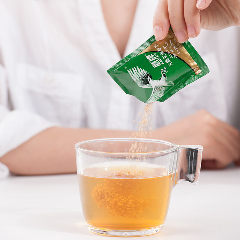 HAWKS 鷹牌 無糖花旗參茶 3g*48袋 禮盒裝保健產(chǎn)品包裝創(chuàng)意設(shè)計(jì)欣賞(圖4)