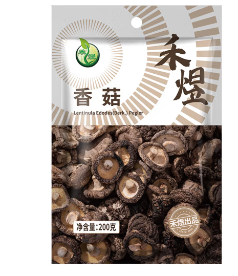 香菇包裝袋包裝設(shè)計作品賞析(圖1)