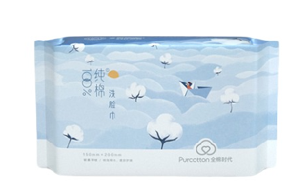 純棉洗臉巾包裝設(shè)計(jì)作品欣賞(圖1) 純棉洗臉巾包裝設(shè)計(jì)作品欣賞(圖1)