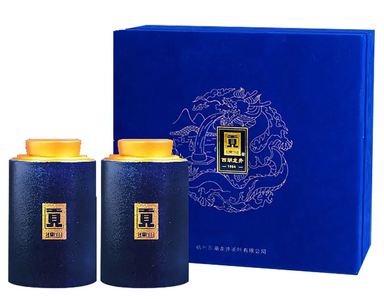 西湖龍井禮盒包裝設計作品欣賞(圖1)