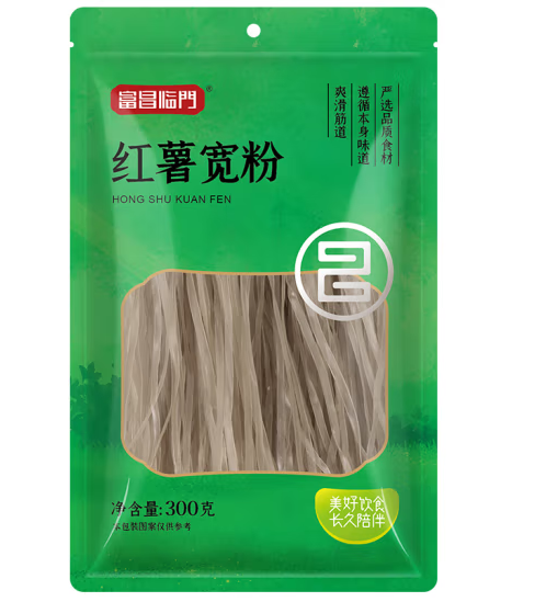 紅薯寬粉包裝設(shè)計(jì)怎么做好(圖1)