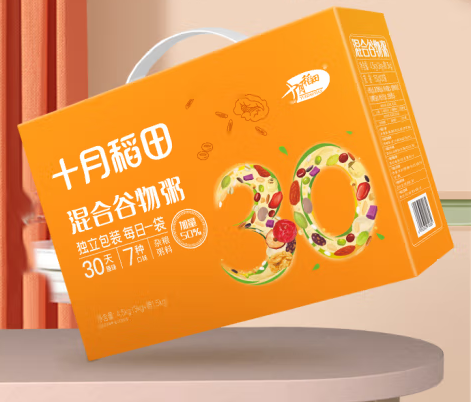 雜糧粥禮盒包裝設(shè)計(jì)怎么做好(圖1)