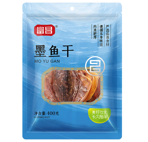 特產(chǎn)墨魚干包裝袋設(shè)計(jì)作品欣賞(圖1) 特產(chǎn)墨魚干包裝袋設(shè)計(jì)作品欣賞(圖1)