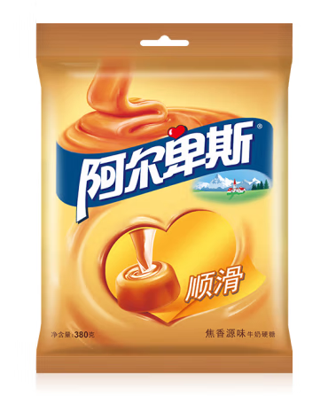 袋裝牛奶糖包裝設(shè)計作品欣賞(圖1)