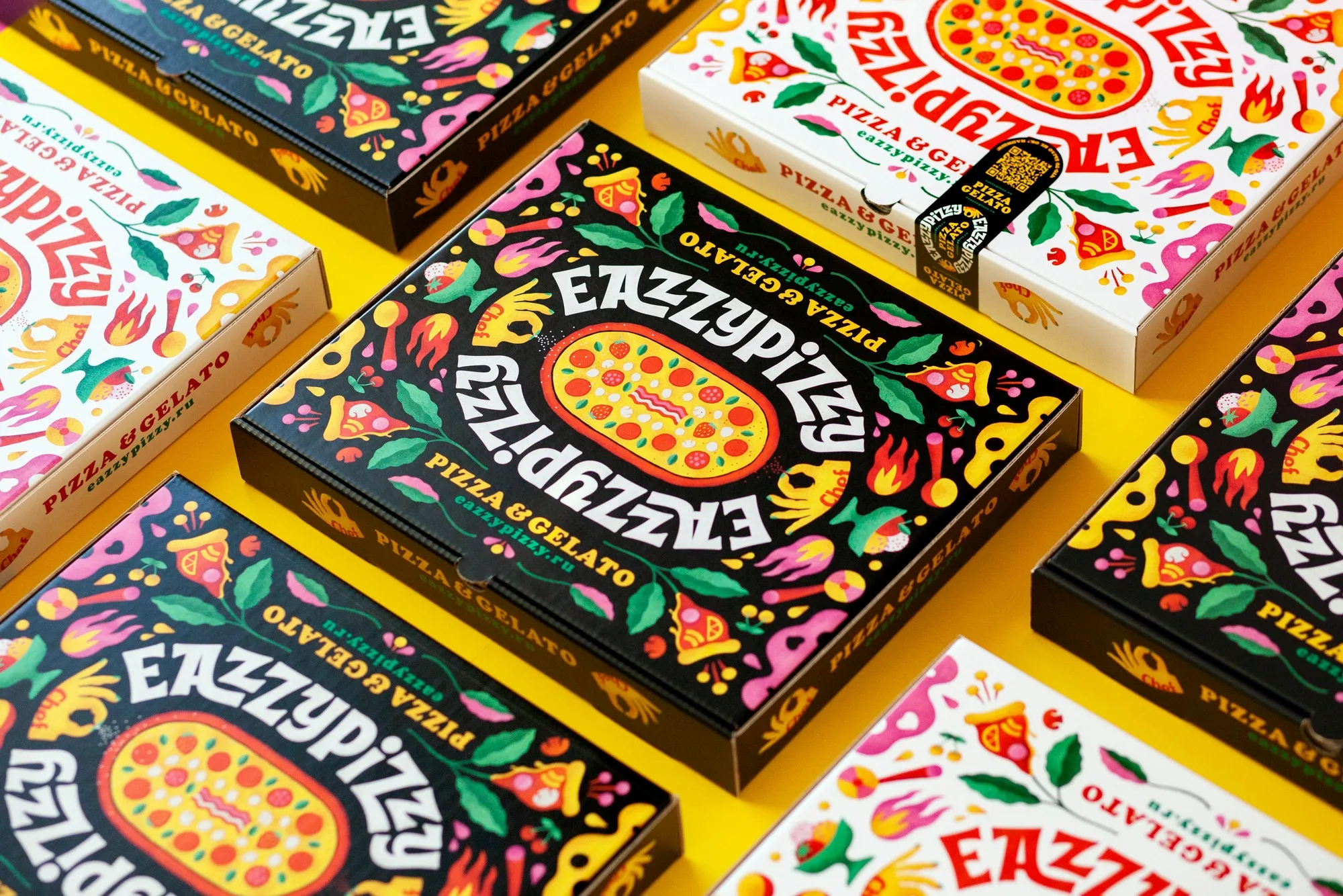 披薩外包裝設計這樣做有吸引力(圖1)
