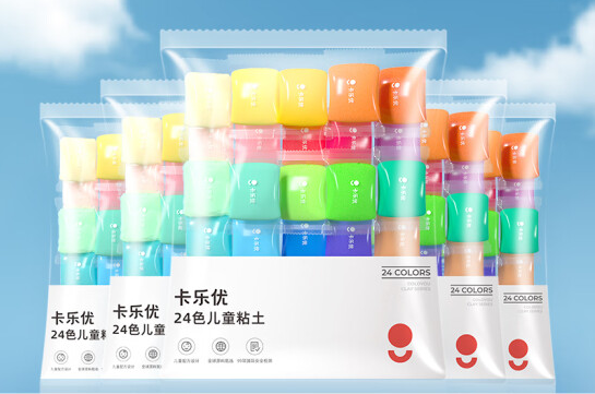 24色兒童粘土包裝袋設(shè)計(jì)欣賞(圖1)