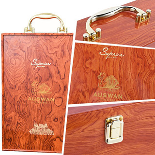 創(chuàng)意酒包裝設(shè)計天鵝莊一號西拉干紅葡萄酒瓶禮盒裝產(chǎn)品包裝設(shè)計欣賞(圖9)