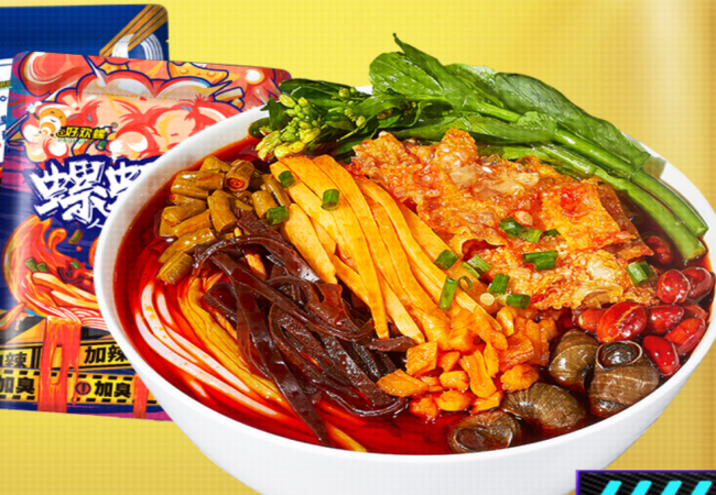 HAOHUANLUO好歡螺品牌logo與食品包裝設(shè)計(jì)欣賞(圖4)