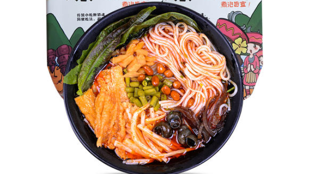 田小花螺螄粉 田小花螺螄粉品牌logo與食品包裝設(shè)計(jì)欣賞(圖3)