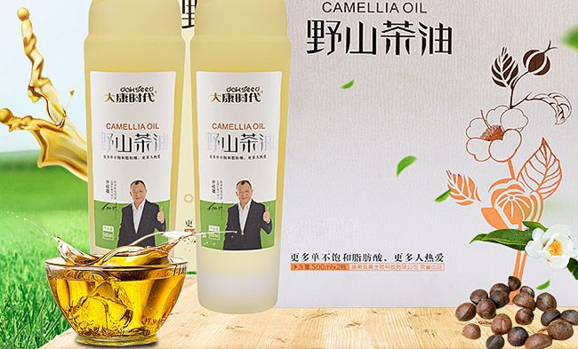 大康時(shí)代山茶油 大康時(shí)代食品包裝設(shè)計(jì)欣賞(圖2)