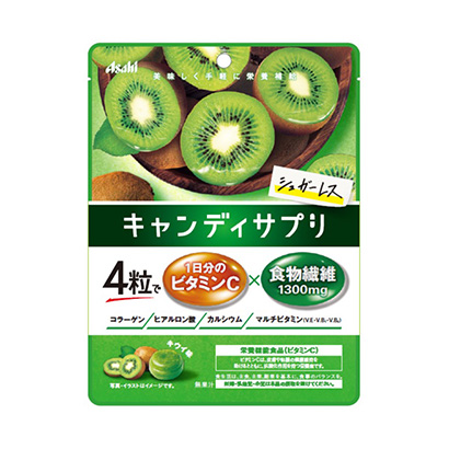 包裝設計公司推薦糖果補充劑天量的維生素朝日集團食品包裝設計欣賞(圖1)