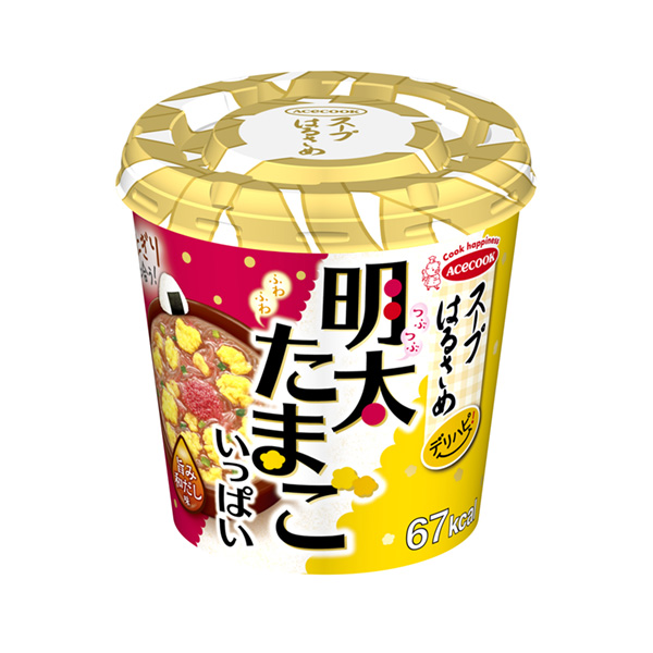 湯春美德里哈皮明太雞蛋滿王牌廚師包裝設(shè)計(圖1)