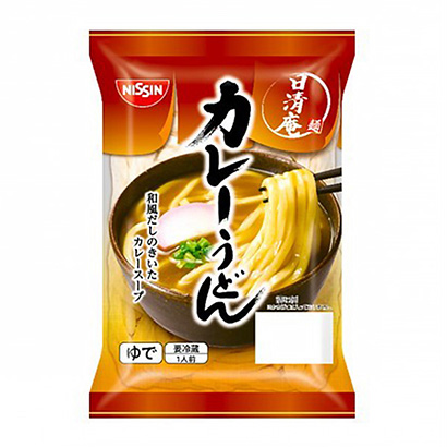 日清庵咖喱烏冬面日清食品保鮮面類包裝設(shè)計(jì)(圖1)